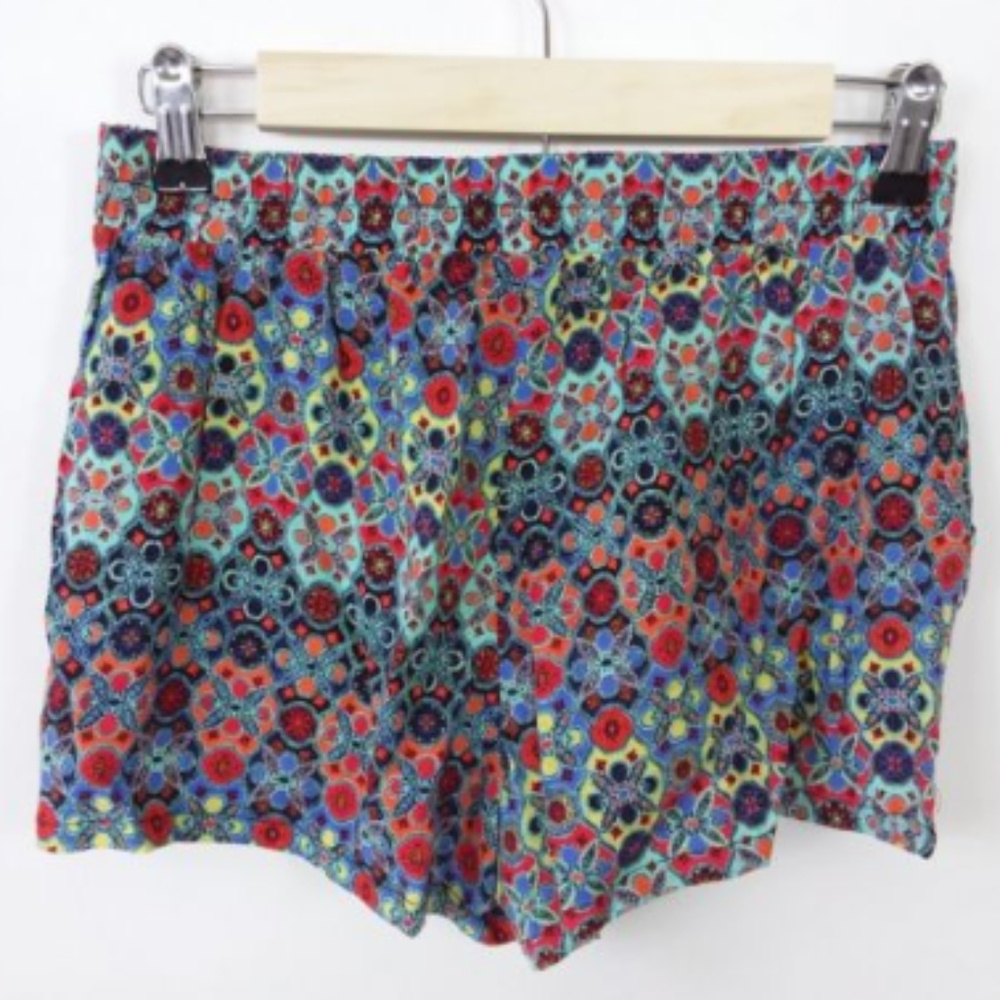 BeBop Floral Mini Shorts Drawstring NWT -19